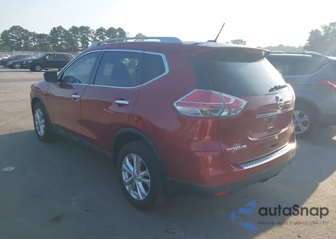 2015 Nissan Rogue S/Sl/Sv из США, поврежденный, VIN 5N1AT2MT1FC913798